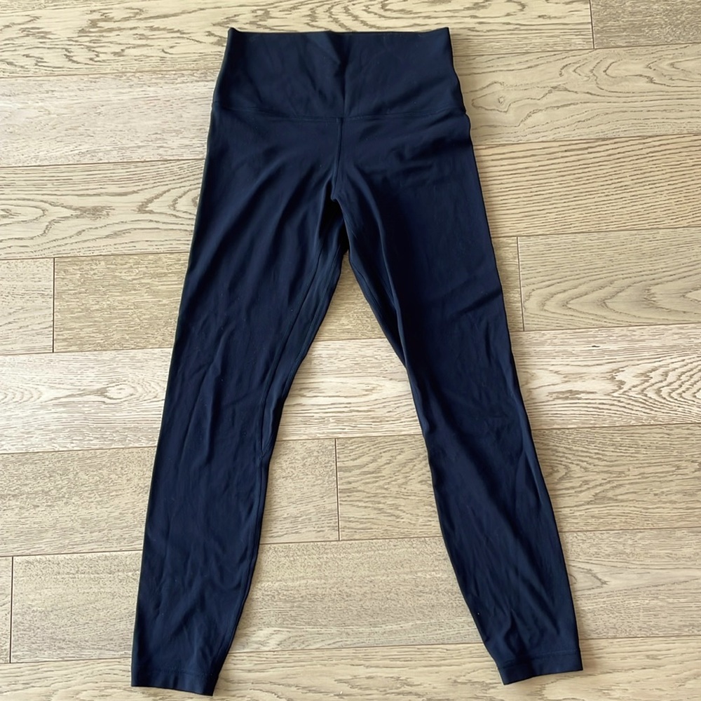 Lululemon align leggings high rise 25”, black, size 6